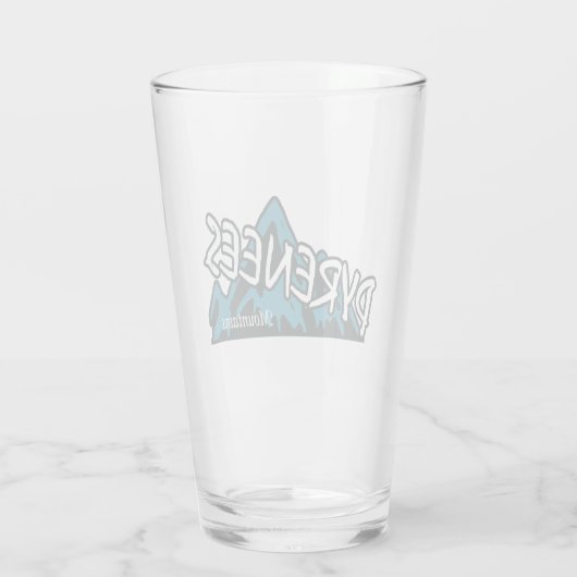 Pyreneeëngebergte Glas (Achterkant)