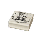 Pyrenees Hond Familie Retouradres Rubberstempel (Stempel)