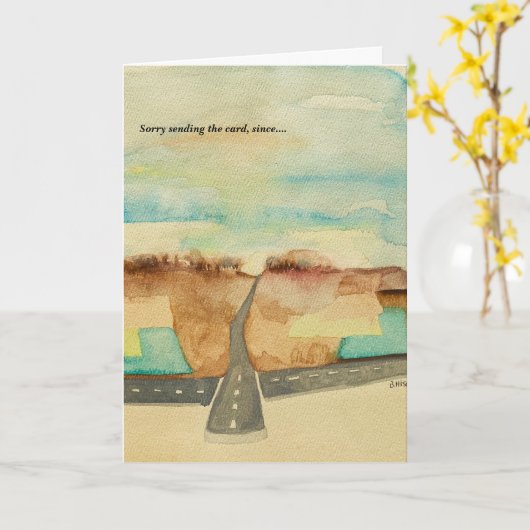 Pyrenees-hond wenskaart kaart (Gele Bloem)