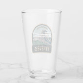 Pyrenees Nationaal Park Frankrijk  Glas (Achterkant)