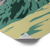 Pyrenees Nationaal Park Frankrijk  Poster (Hoek)