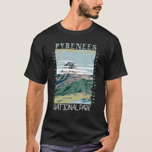 Pyrenees Nationaal Park Frankrijk  Verstoord T-shirt