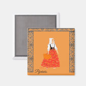 Pyrénées Orientales, Frankrijk Magneet (Voorkant / Achterkant)