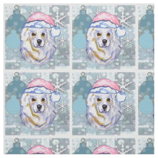 Pyreneese berghond stof (Swatch)
