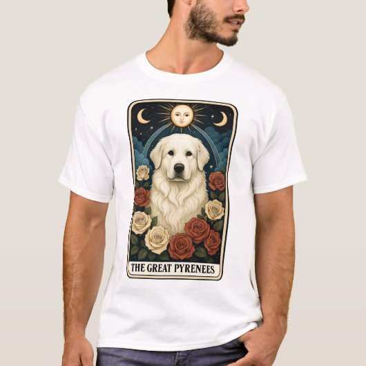 Pyreneese berghond t-shirt (Voorkant)