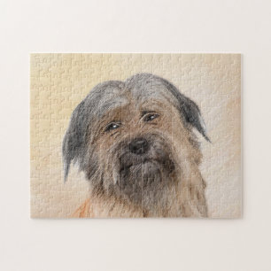 Pyreneese Herdershond Schilderij - Mooie Originele Legpuzzel