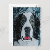 Pyrenese Mastiff Schilderij van Alfred Fox Briefkaart (Voorkant / Achterkant)