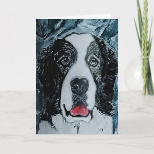 Pyrenese Mastiff Schilderij van Alfred Fox Kaart