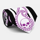 Pyretisch (Paars) Stropdas (Opgerold)