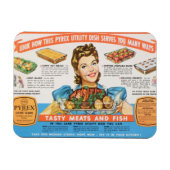 Pyrex Bake wil je dienen Magneet (Horizontaal)