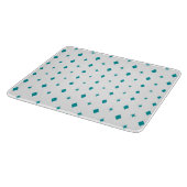 Pyrex Diamonds & Stars Glass Cutting Board 6"x7" Snijplank (Hoek)