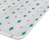 Pyrex Diamonds & Stars Glass Cutting Board - Multi Snijplank (Hoek)