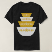Pyrex Golden Butterfly Bowls T-shirt (Design voorkant)