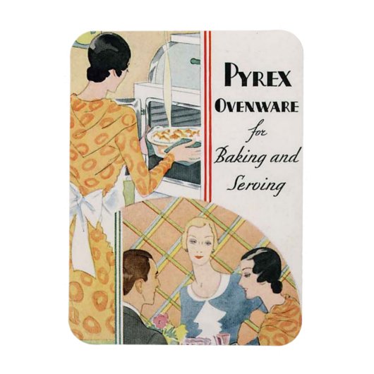 Pyrex - Het is niet alleen voor bakken! Magneet (Verticaal)