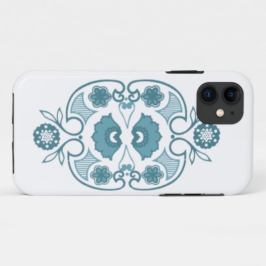 Pyrex Horizon Blue iPhone 5 Hoesje (Achterkant (horizontaal))