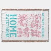  Pyrex Patroon - Butterprint (Amish) Roze Deken (Voorkant)