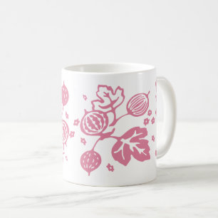 Pyrex Patroon - Gooseberry Pink Koffiemok