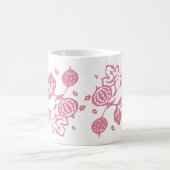  Pyrex Patroon - Gooseberry Pink Koffiemok (Center)