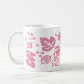  Pyrex Patroon - Gooseberry Pink Koffiemok (Links)
