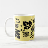  Pyrex Pattern - Gooseberry Black Koffiemok (Links)