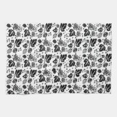  Pyrex Pattern - Gooseberry Black Theedoek (Horizontaal)