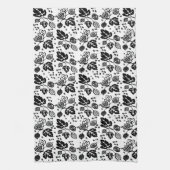  Pyrex Pattern - Gooseberry Black Theedoek (Verticaal)