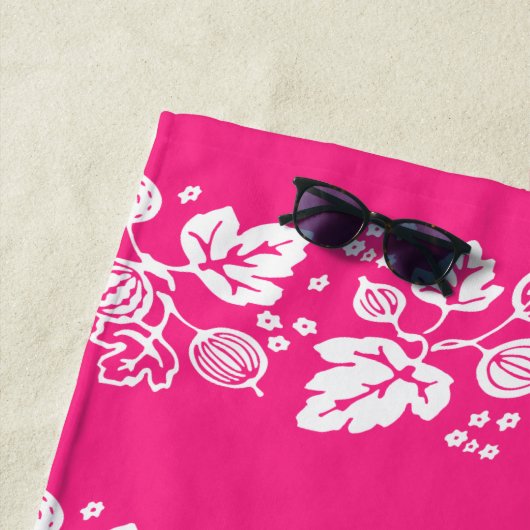  Pyrex Pattern - Gooseberry White Strandlaken (In situ)