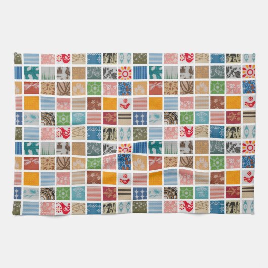 Pyrex Pattern Kitchen Towel Theedoek (Horizontaal)