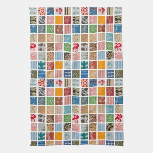 Pyrex Pattern Kitchen Towel Theedoek (Verticaal)