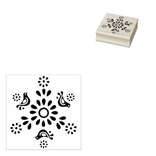  Pyrex Pattern - Vriendschap (Penn Dutch) Rubberstempel (Gestempeld)