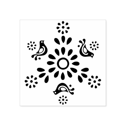  Pyrex Pattern - Vriendschap (Penn Dutch) Rubberstempel (Afrduk)