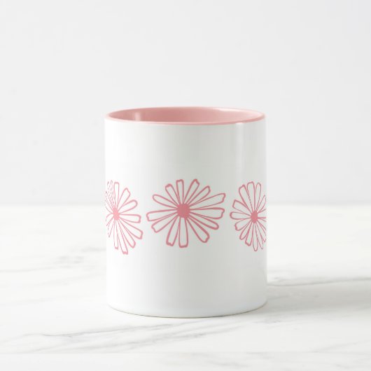 Pyrex Pink Daisy-Mok Mok (Midden)