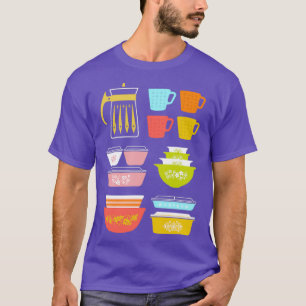 Pyrex Pretties  Glass Kitchenware T-shirt
