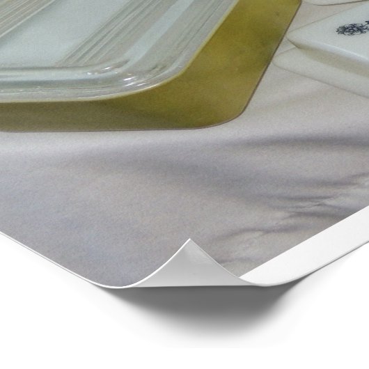  Pyrex-vernissen! Poster (Hoek)