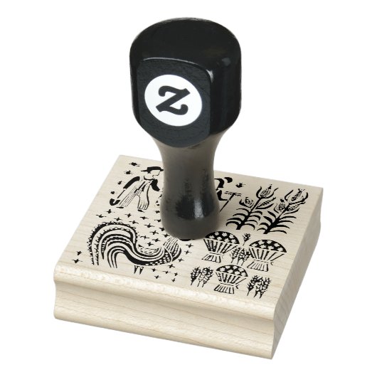  pyrexpatroon - Butterprint (Amish Farmer) Rubberstempel (Stempel)