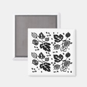 pyrexpatroon - kruisbes (zwart) magneet (Voorkant / Achterkant)