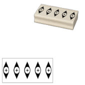  pyrexpatroon - oogen atoomtijdperk rubberstempel (Gestempeld)