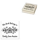  pyrexpatroon - Vlindergoud - Bookplate Rubberstempel (Gestempeld)