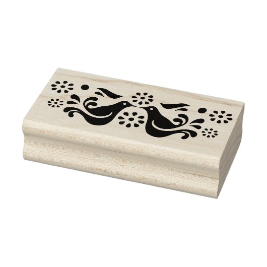  pyrexpatroon - vriendschap (2 vogeltjes) rubberstempel (Stempel)