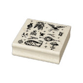  pyrexpatroon - vroeg Amerikaans (koloniaal) Rubberstempel (Stempel)