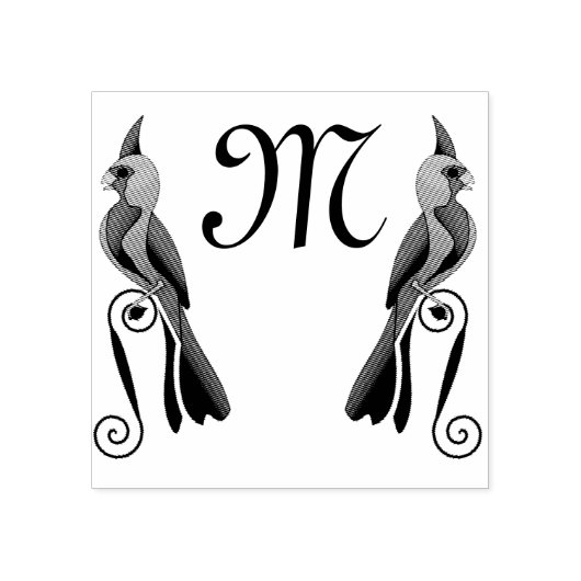 Pyrhuloxia  Kardinaal Gevogel Rubberstempel (Afrduk)