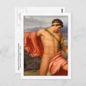 Pyrhus en Andromache door Johan Lund Briefkaart (Voorkant / Achterkant)