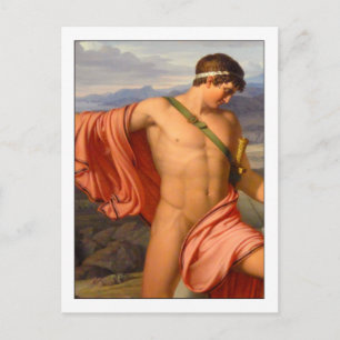 Pyrhus en Andromache door Johan Lund Briefkaart