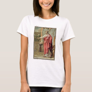 Pyrhus, kostuum voor "Andromache" door Jean Racine T-shirt