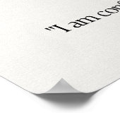 Pyriet Gem Crystal Betekenis Kaart Poster (Hoek)