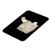 Pyriet kristallen in schalie magneet (Linkerzijde)