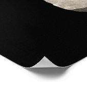 Pyriet kristallen in schalie poster (Hoek)