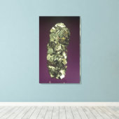 Pyrietkristallen, Peru, Zuid-Amerika Canvas Afdruk (Insitu (Houten vloer))