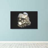 Pyrietkristallen, Peru, Zuid-Amerika Canvas Afdruk (Insitu (Houten vloer))