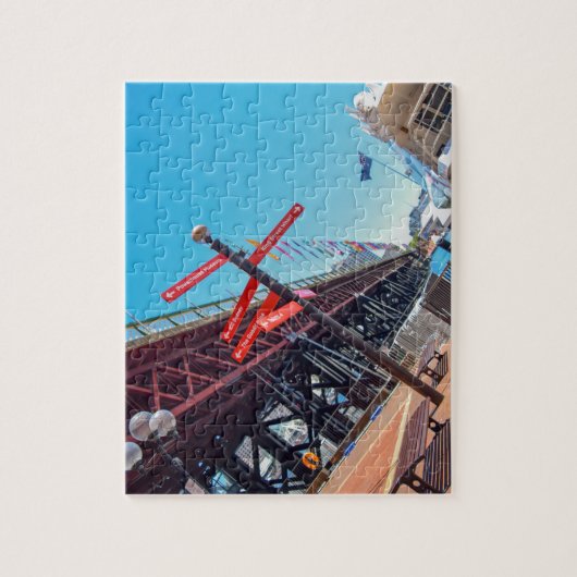 Pyrmont Bridge in Australië Legpuzzel (Verticaal)
